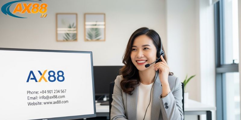 Liên hệ qua website chính thức AX88.tv