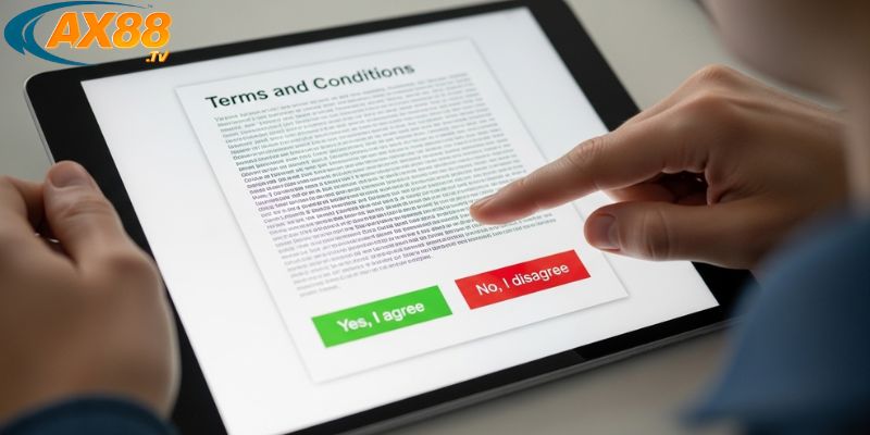 Phương pháp áp dụng các điều khoản điều kiện của ax88.tv