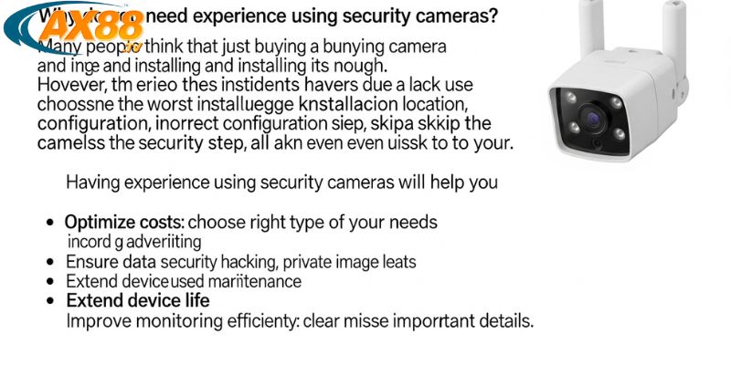 Kinh nghiệm dùng camera an ninh giúp giám sát gia đình hiệu quả