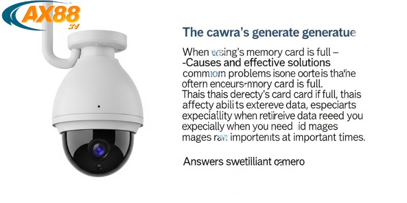 Thẻ nhớ trong camera đầy – Nguyên nhân và cách xử lý hiệu quả 3 Thẻ nhớ trong camera đầy? Cách xử lý nhanh gọn